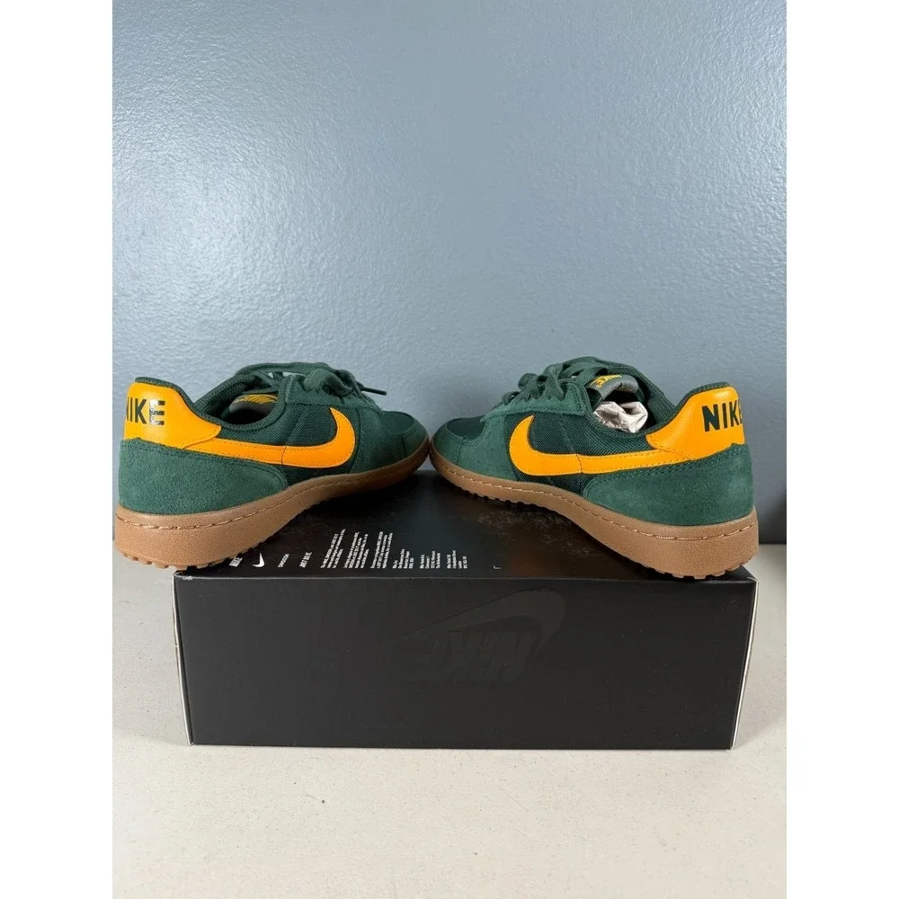 Nike Field General Pro Green & Gold Sneakers Men's‎ Size 8.5